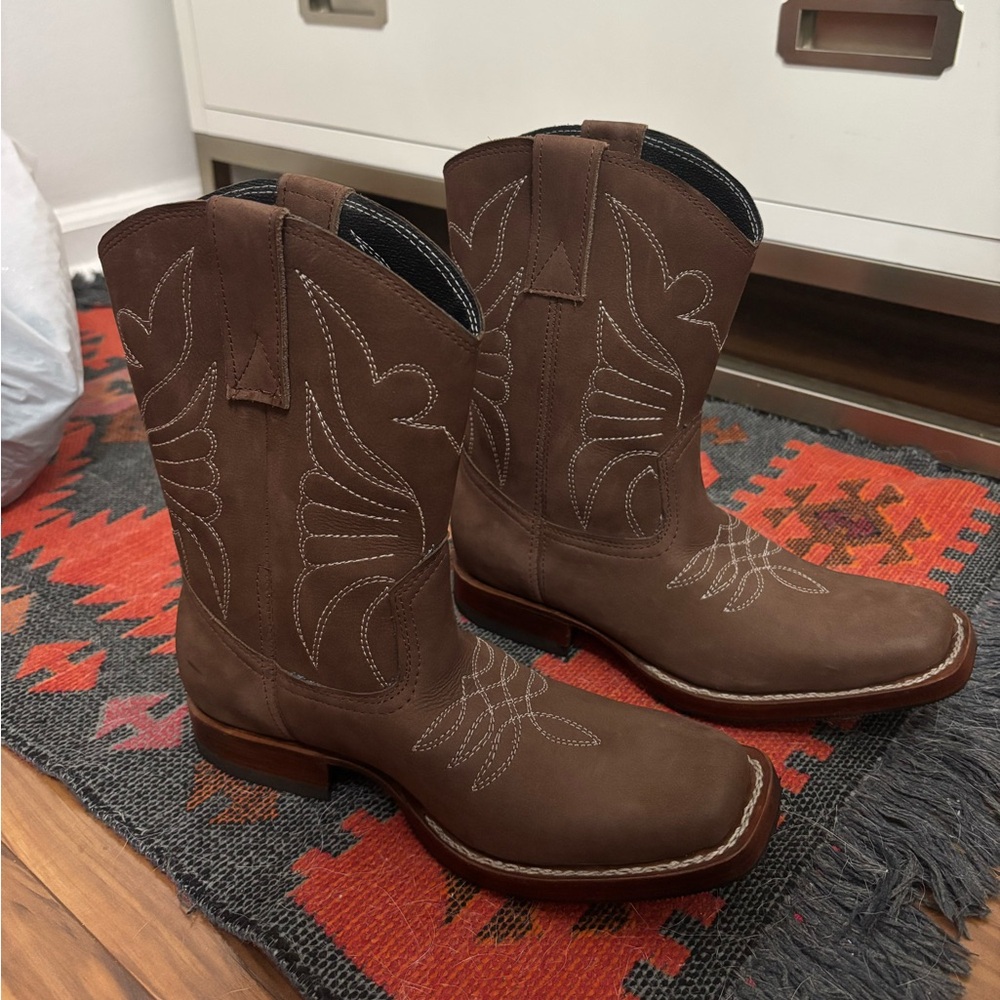 Authentic leather boots